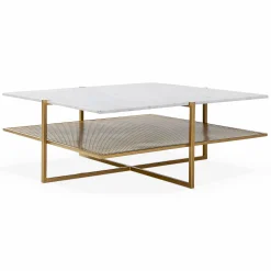 Olivia - Marble Top Coffee Table by Four Hands