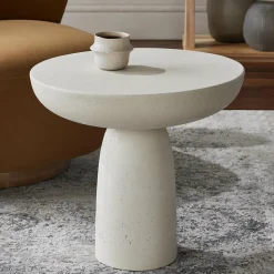 Olo - Polished Concrete Side Table