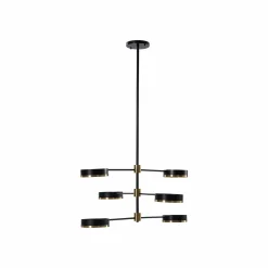 Oralee - Modern Chandelier with 6 Lamp Shades