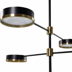 Oralee - Modern Chandelier with 6 Lamp Shades