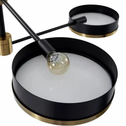 Oralee - Modern Chandelier with 6 Lamp Shades