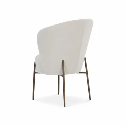 Orbit - Bouclé Fabric Upholstered Dining Chair