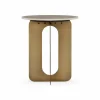 Orlo - Marble and Brass Side Table