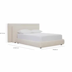 Osomae - Fabric-Upholstered Bed