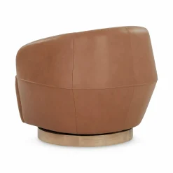 Pao - Leather Swivel Chair