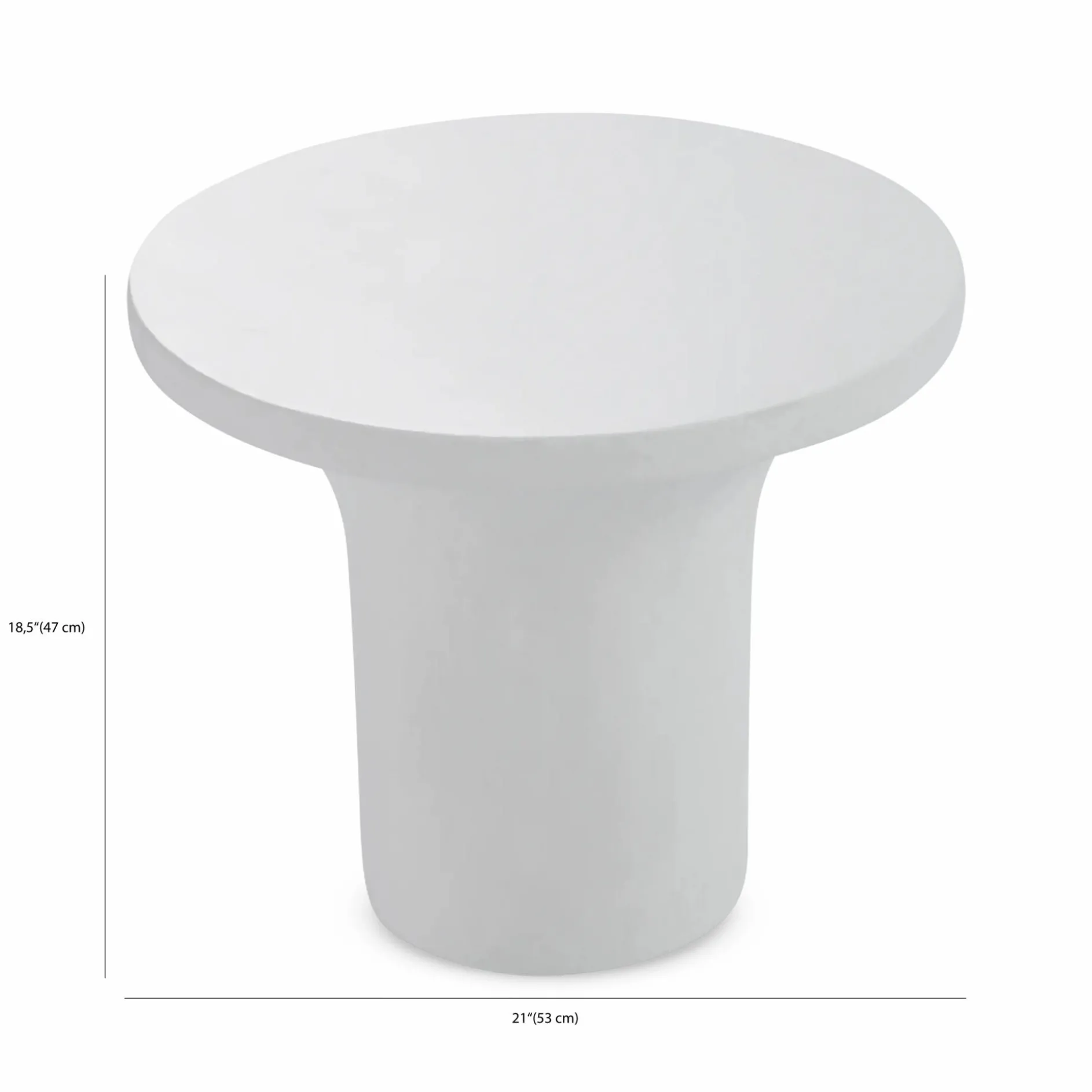 Parra - Round Side Table by Four Hands