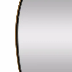Peony - Irregular Round Mirror