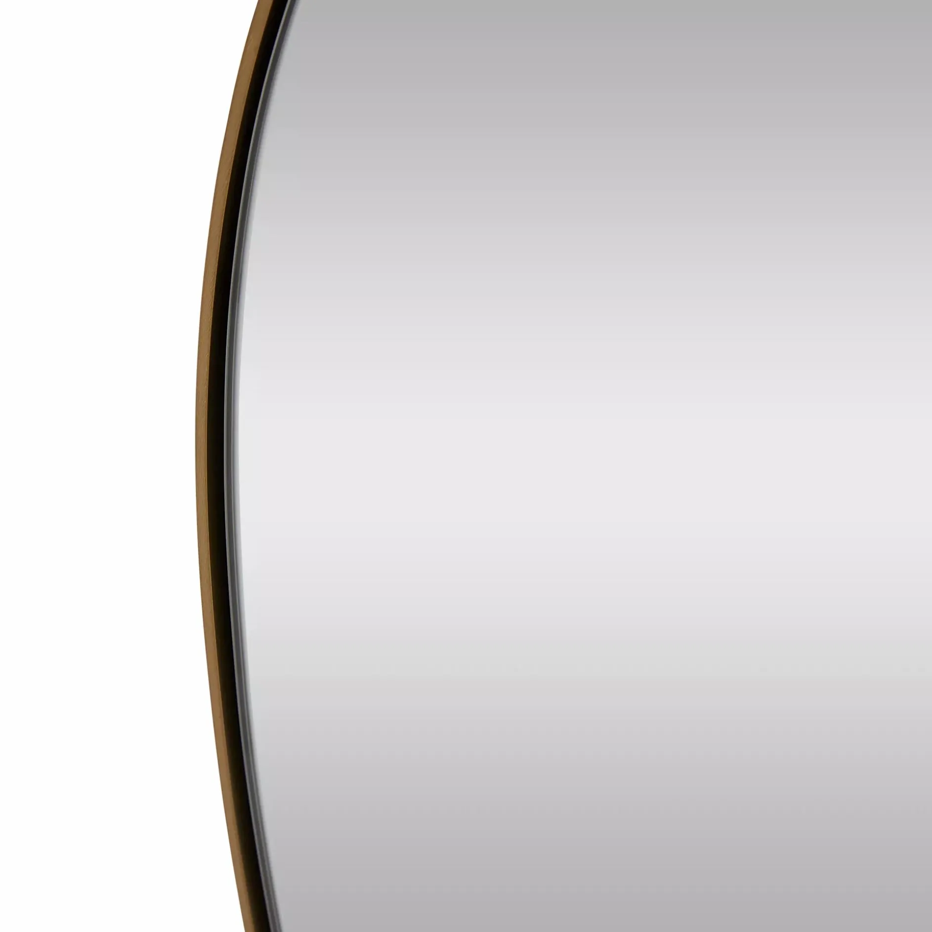 Peony - Irregular Round Mirror