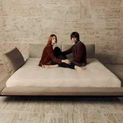 Peter Maly 2 - Bed with adjustable cushions by Ligne Roset