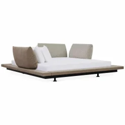 Peter Maly 2 - Bed with adjustable cushions by Ligne Roset