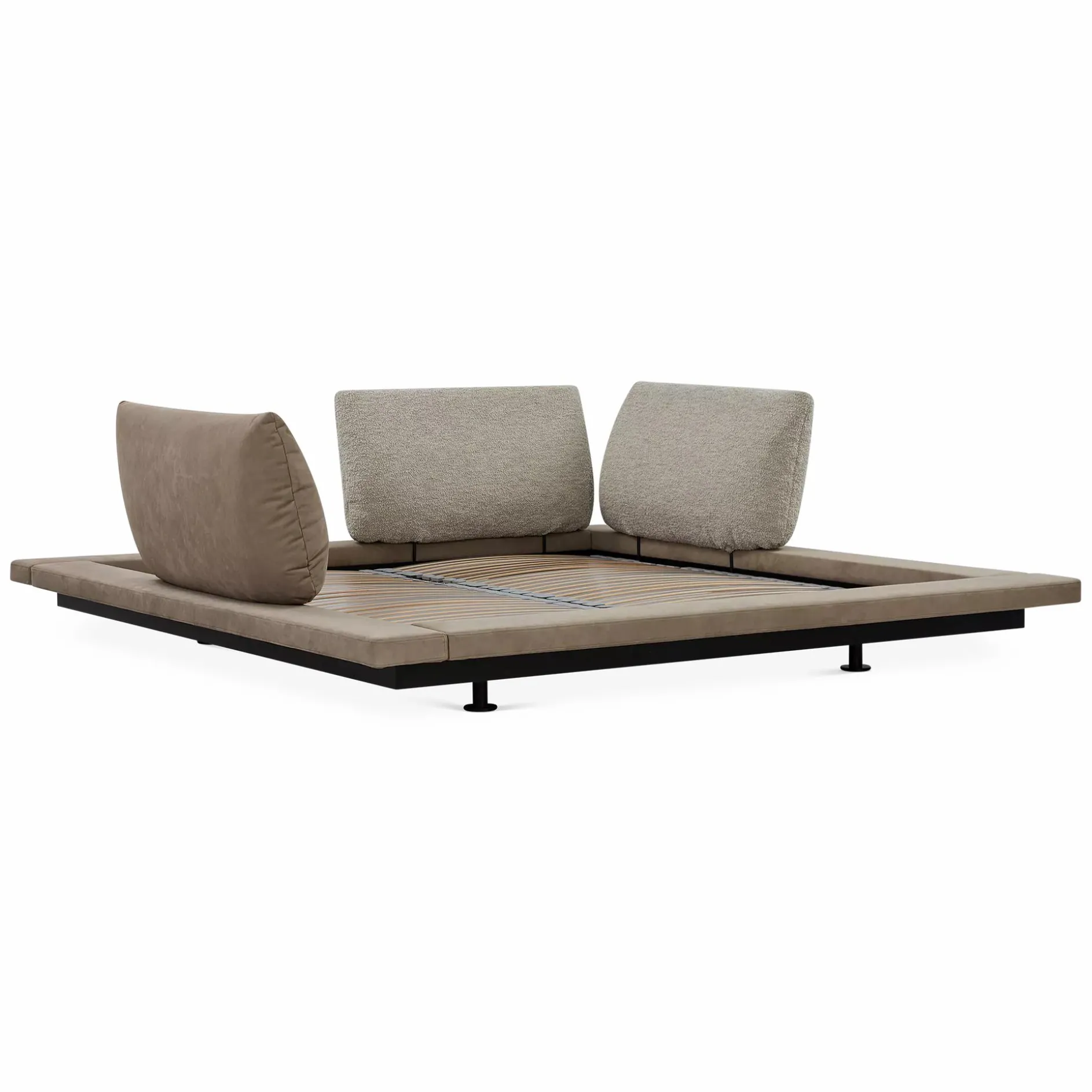 Peter Maly 2 - Bed with adjustable cushions by Ligne Roset