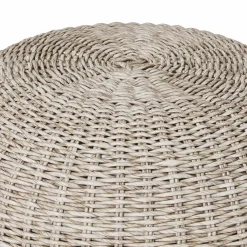 Phoenix - Round Wicker Pouf by Four Hands