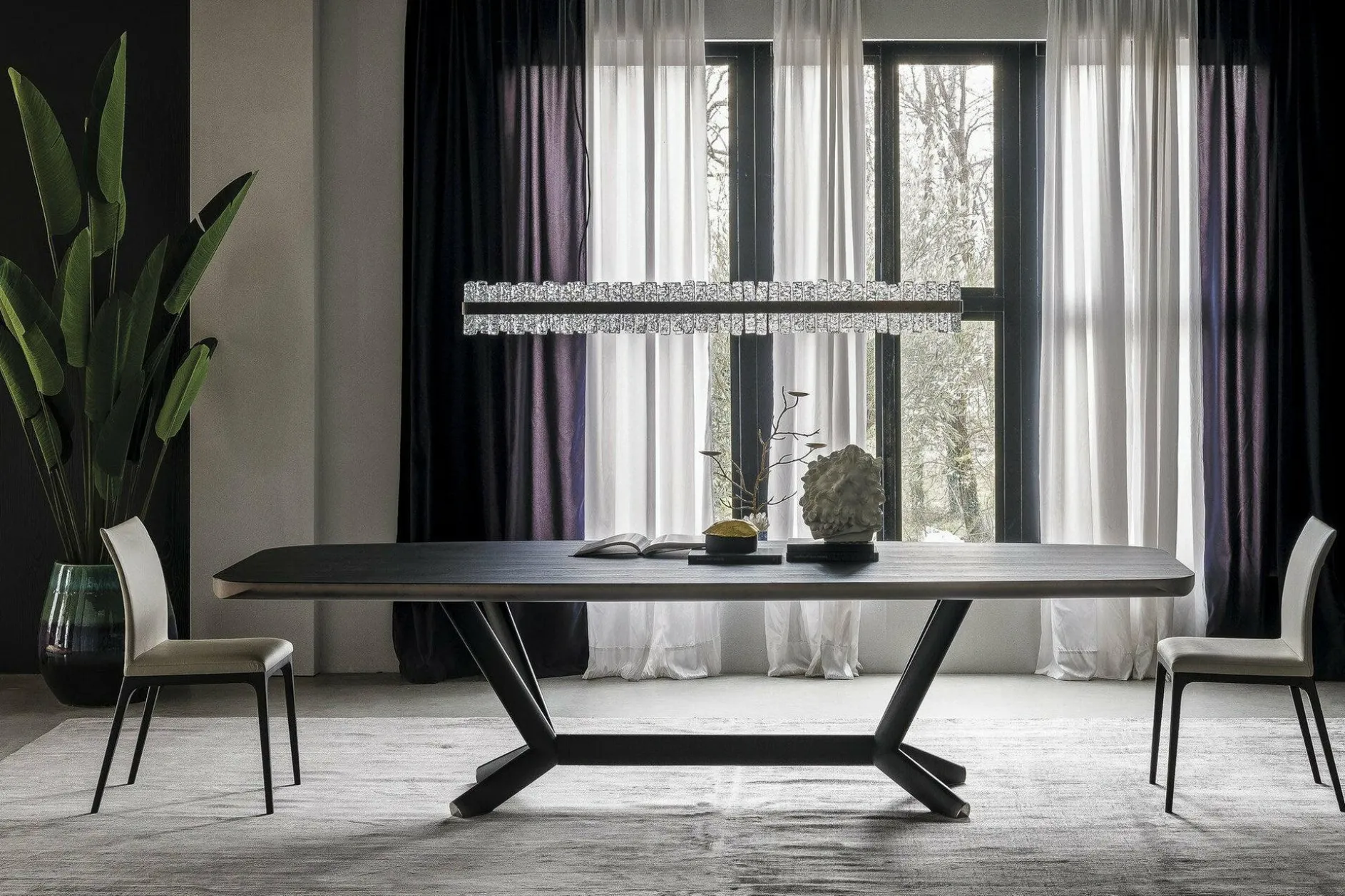 Planer Wood - Dining Table by Cattelan Italia