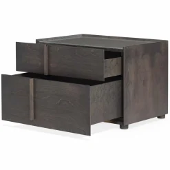 Plank - Table de chevet en merisier