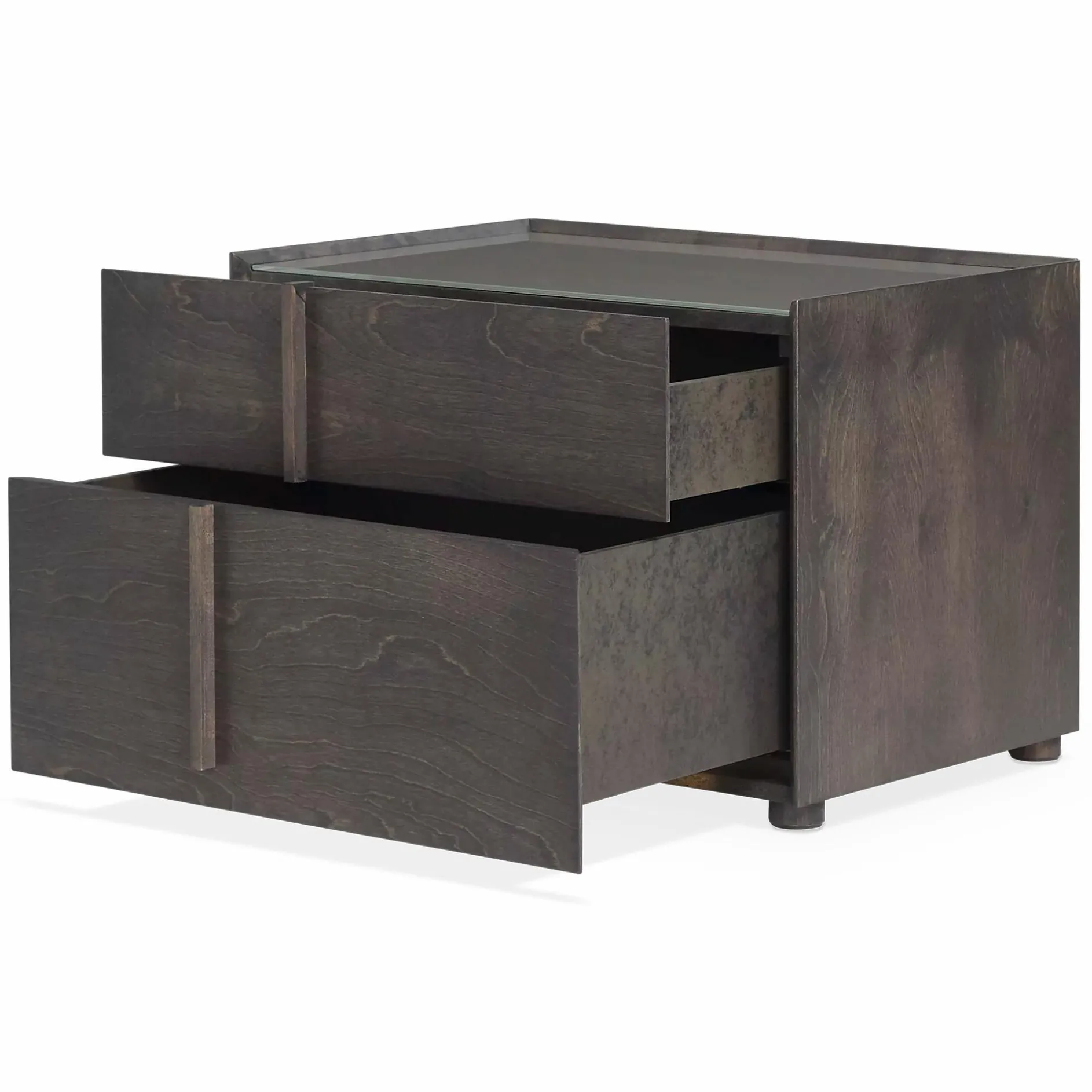 Plank - Table de chevet en merisier
