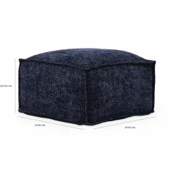 Pod - Square pouf by Romano