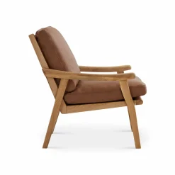 Podium - Natural Oak Armchair – Furninova
