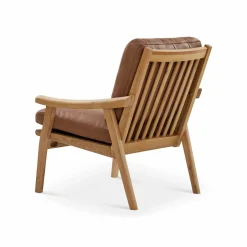 Podium - Natural Oak Armchair – Furninova
