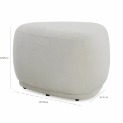 Poly - Organic-shaped Ottoman