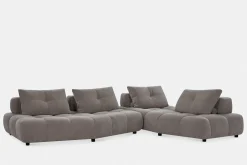 Pop - Quilted Fabric Sectional Sofa by Miki Ferrari