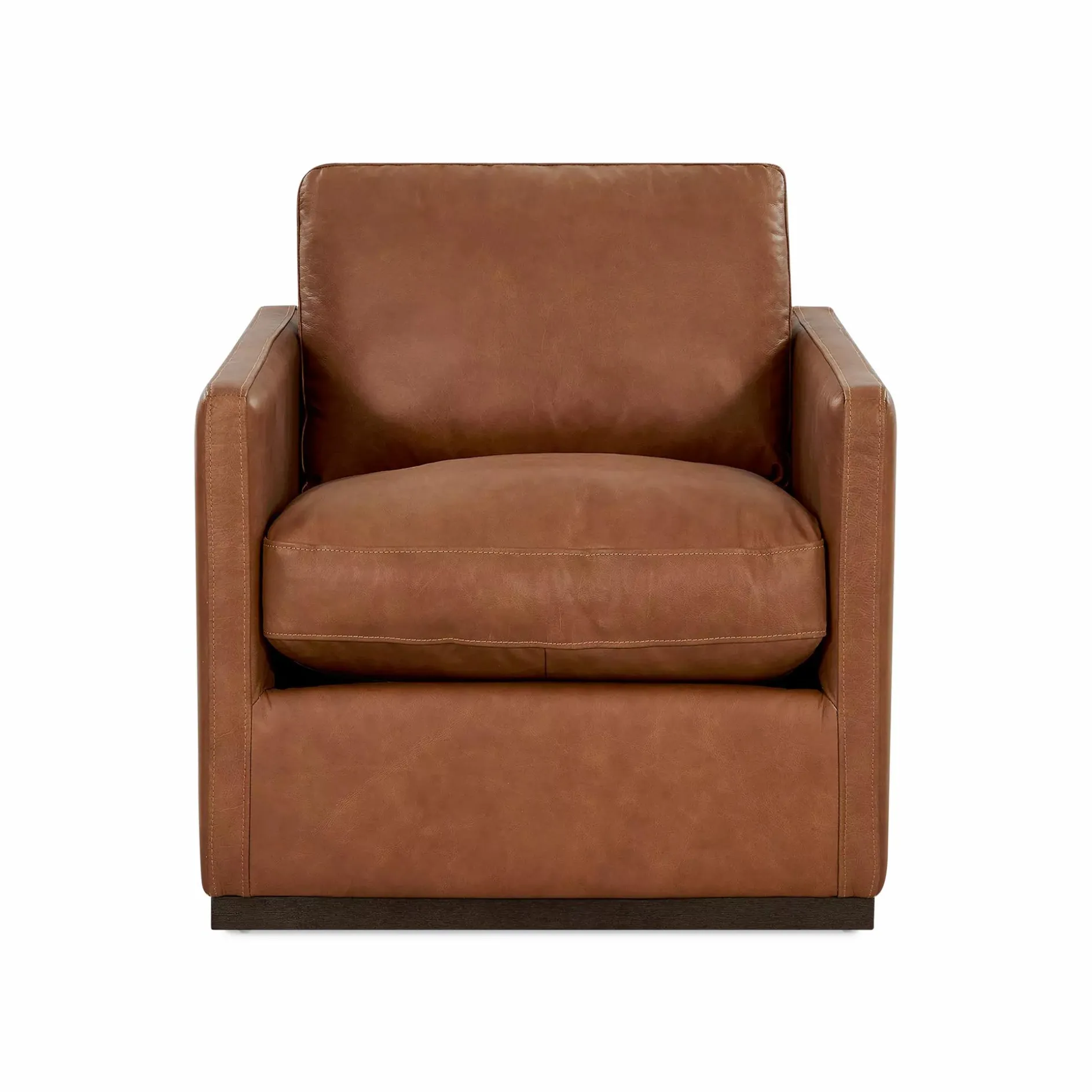 Portman - Buffalo Leather Armchair