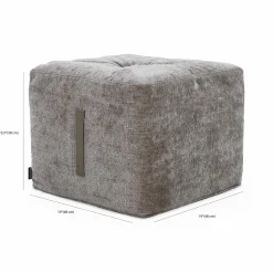 Praline - Padded Pouf by Furninova