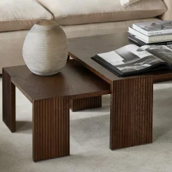 Quadroto - Oak Veneer Side Table