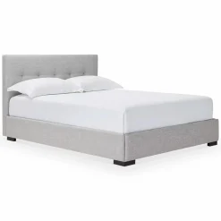 Quart de lune - Upholstered Bed with Optional Storage