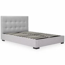 Quart de lune - Upholstered Bed with Optional Storage