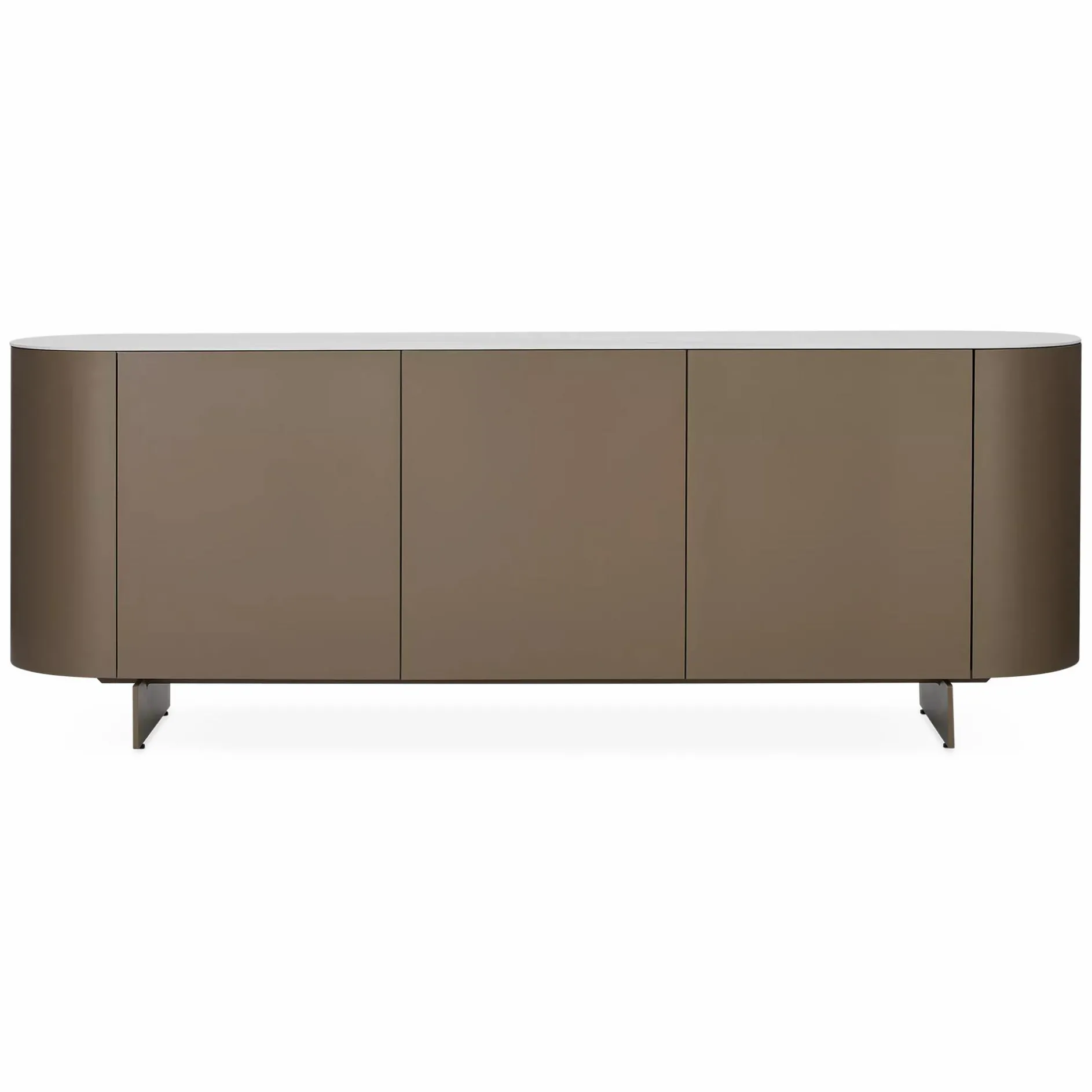 Raundo - Metal Sideboard with Ceramic Top