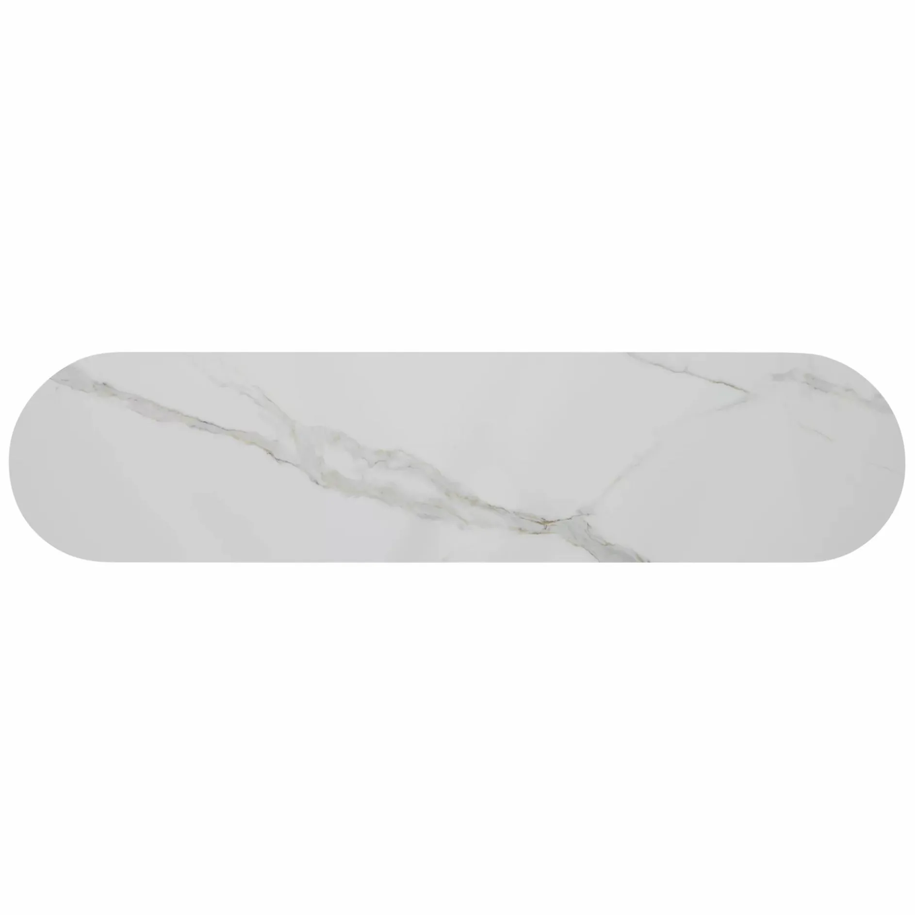 Raundo - Metal Sideboard with Ceramic Top