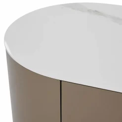 Raundo - Metal Sideboard with Ceramic Top