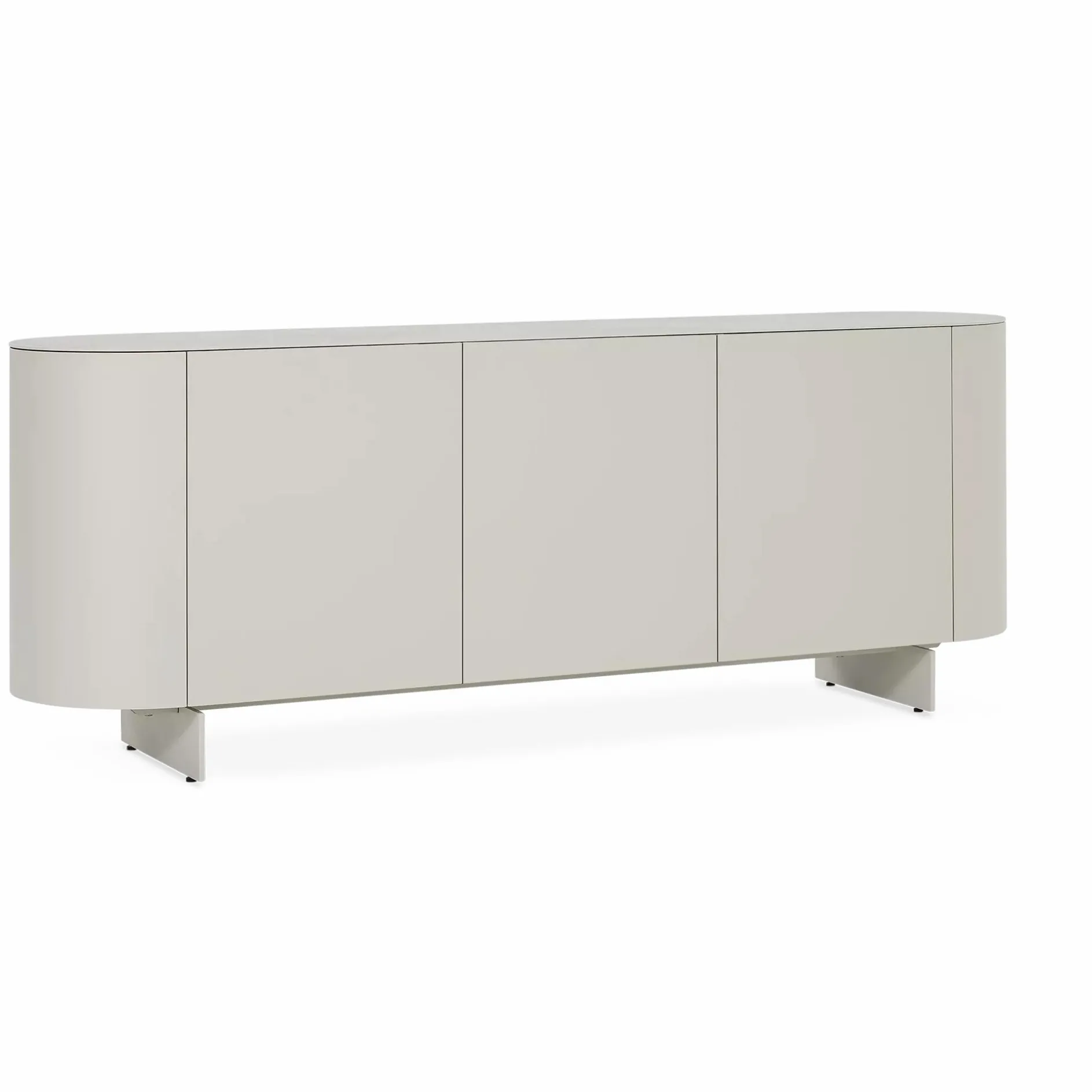 Raundo - Metal Sideboard with Ceramic Top