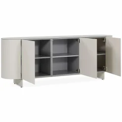 Raundo - Metal Sideboard with Ceramic Top
