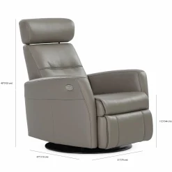 Regent II Oval - Leather Power Recliner