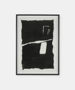 Rendition I - Frame with Abstract Print