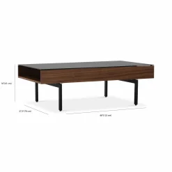 Reveal - Coffee Table with Lift Top by BDI