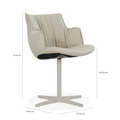 Rihanna X - Swivel Dining Chair by Cattelan Italia
