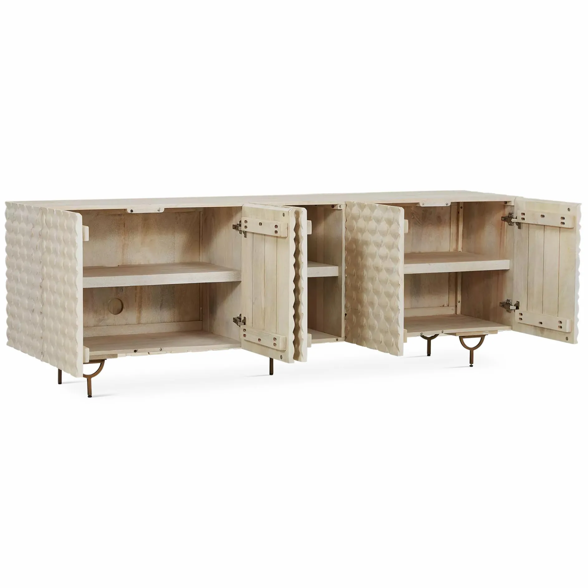 Rio - Bleached Mango Wood TV Stand by Four Hands