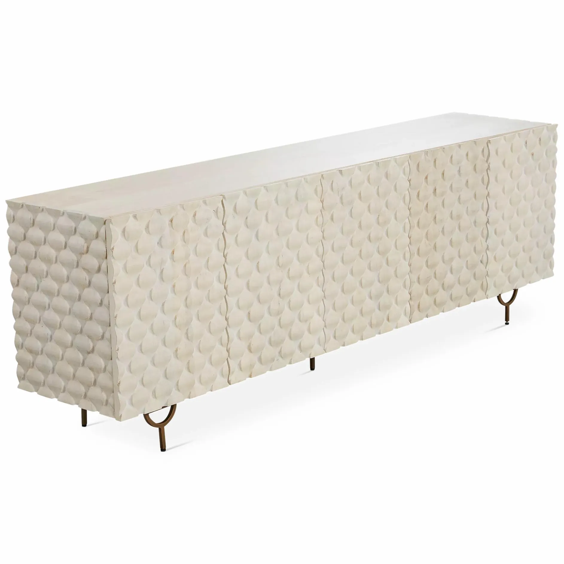 Rio - Bleached Mango Wood TV Stand by Four Hands