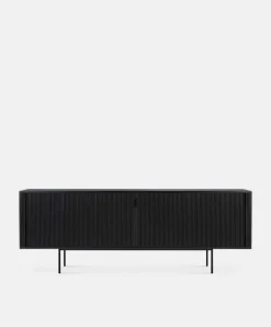 Roller Max - Mahogany and Teak Wood Credenza by Ethnicraft