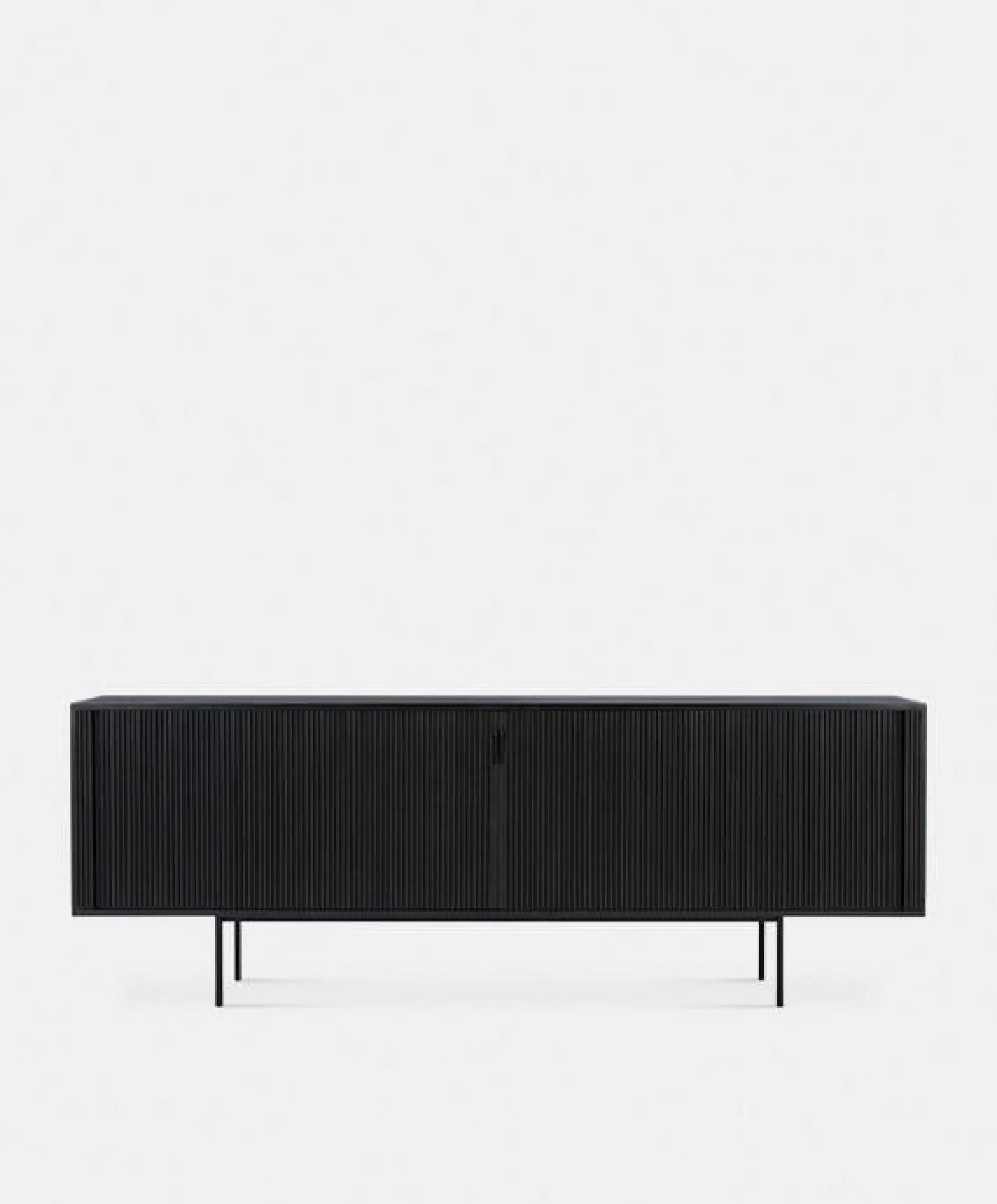 Roller Max - Mahogany and Teak Wood Credenza by Ethnicraft