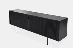 Roller Max - Mahogany and Teak Wood Credenza by Ethnicraft