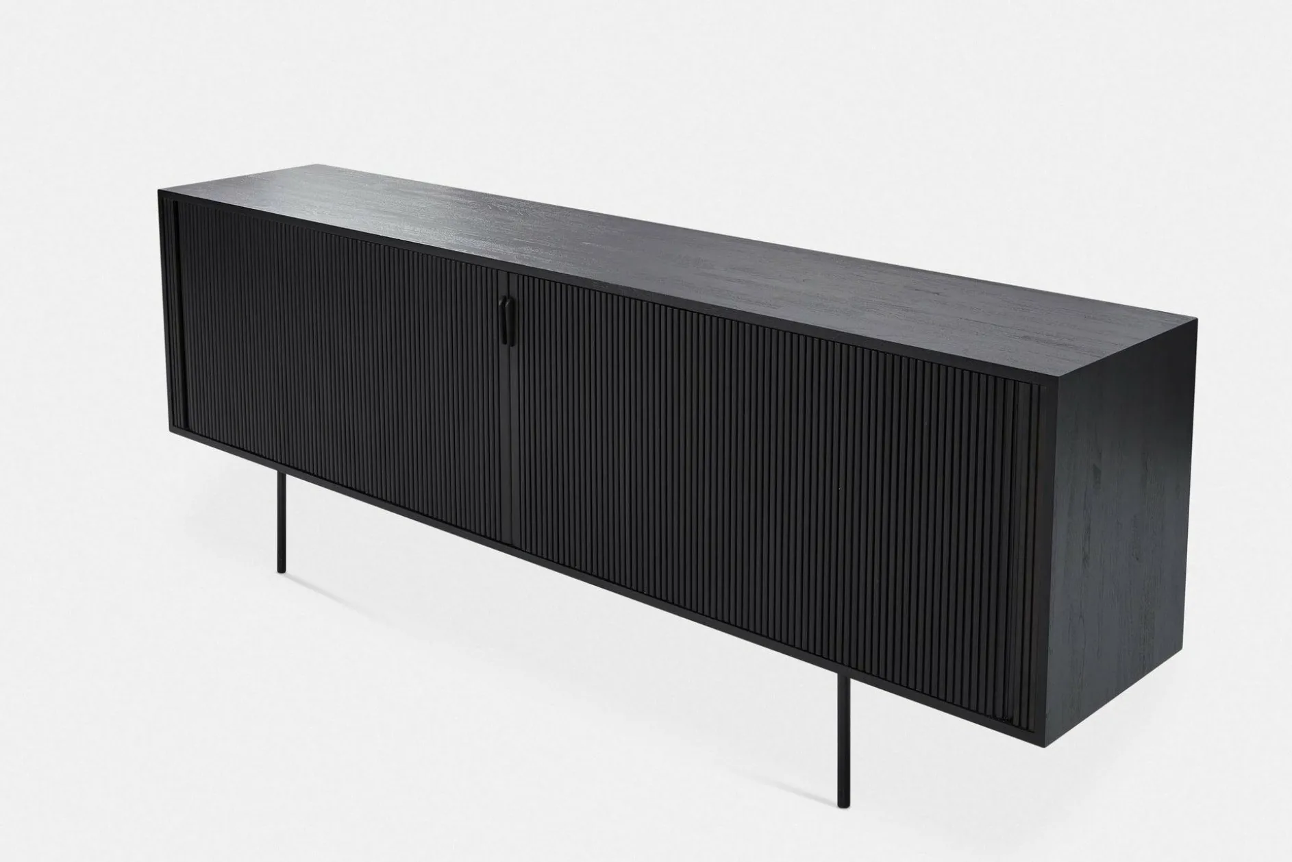 Roller Max - Mahogany and Teak Wood Credenza by Ethnicraft