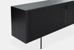 Roller Max - Mahogany and Teak Wood Credenza by Ethnicraft