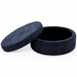 Rondo - Round Pouf with Storage by Romano