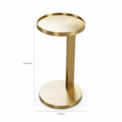 Rookie - Antique Brass Side Table