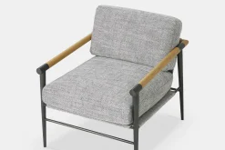 Rowen - Heathered Fabric Armchair by Four Hands
