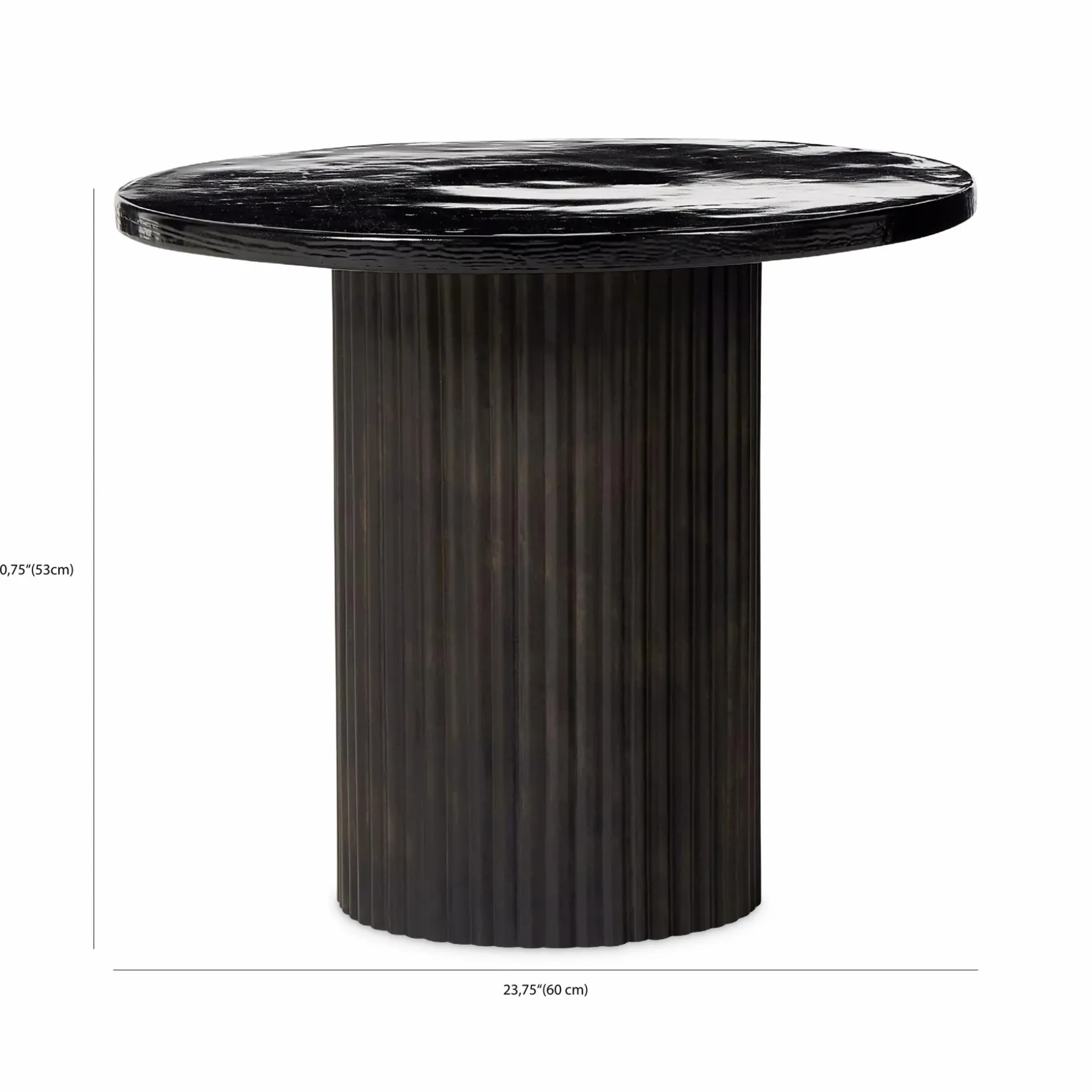 Ruben - Side Table with Round Top by Four Hands