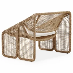Selma - Woven Wicker Armchair by Four Hands